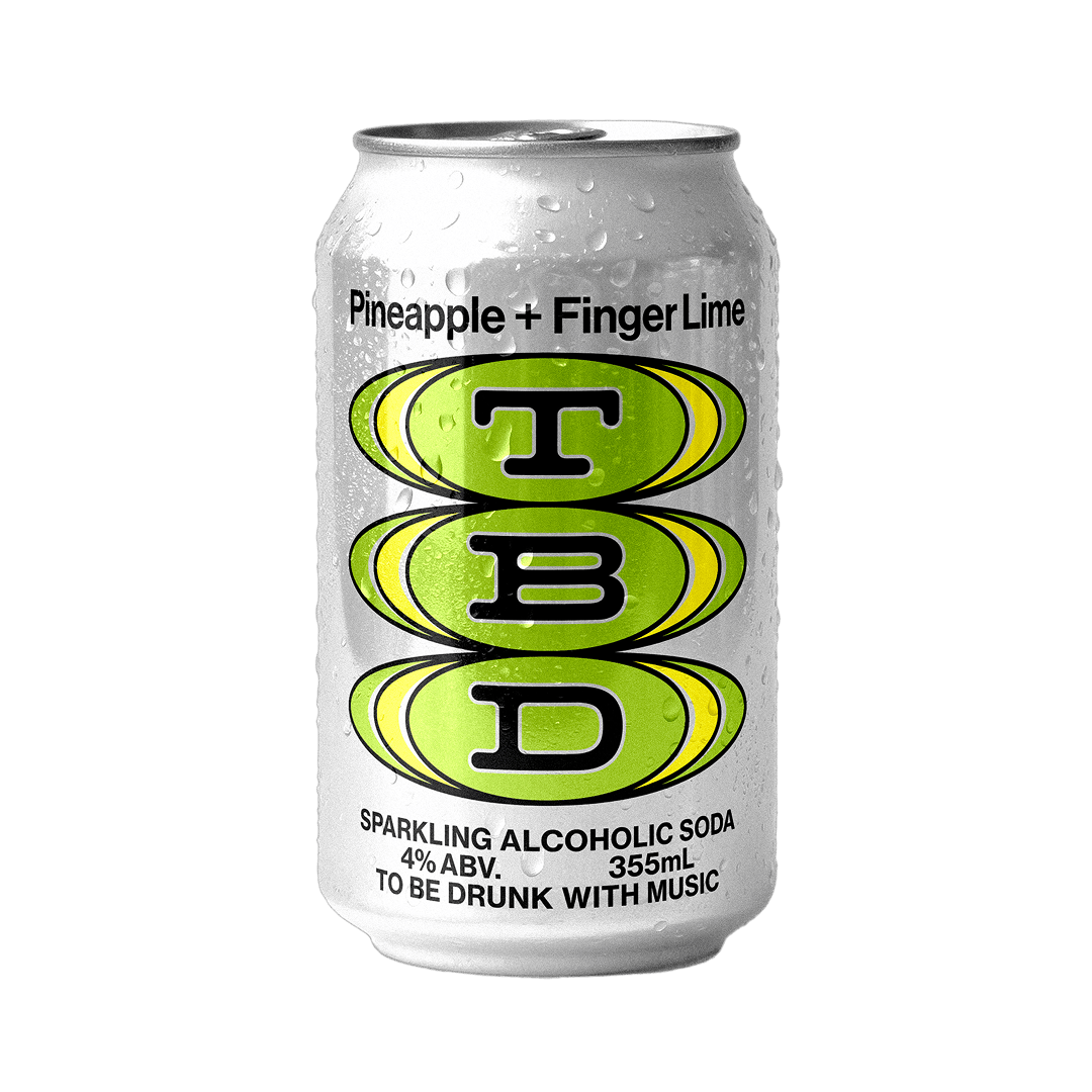 Pineapple + Finger Lime Alc. Soda